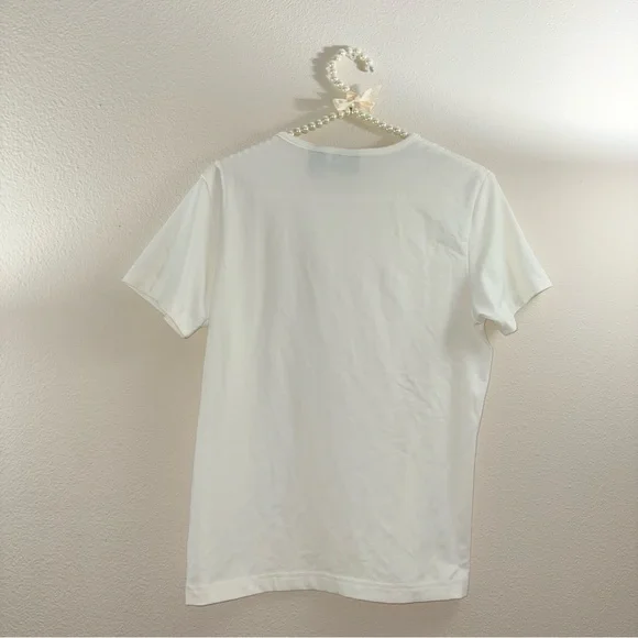 Hillard & Hanson White Crewneck Short Sleeve Tee - Picture 4 of 4
